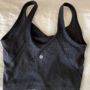 Rare pattern align tank size 4 Lululemon